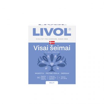 LIVOL MULTI VISAI ŠEIMAI, 90 tablečių