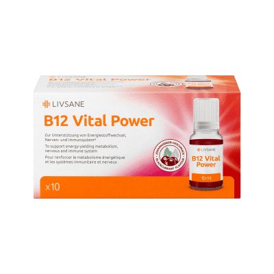 LIVSANE B12 Vital Power geriamasis tirpalas, N10, 10 ml