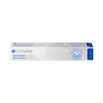 LIVSANE balinamoji dantų pasta, 75 ml