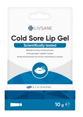 LIVSANE gelis nuo lūpų pūslelinės, 10 g