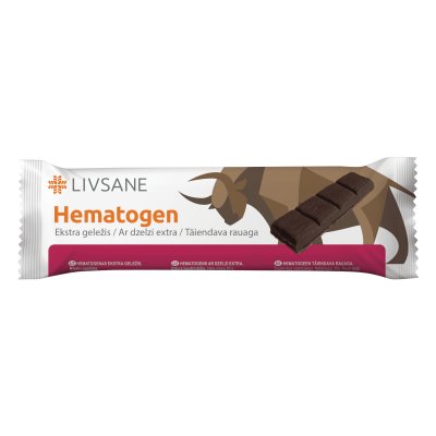 LIVSANE hematogenas Ekstra su geležimi, 30 g