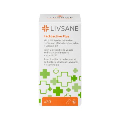 LIVSANE Lactoactive Plus kapsulės N20