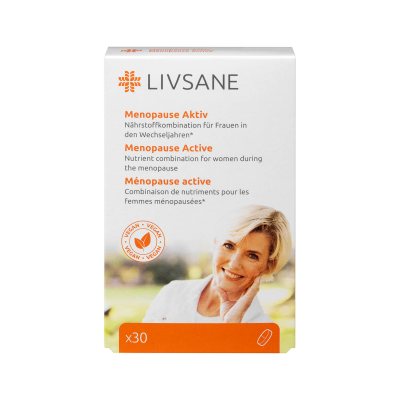 LIVSANE Menopause Active tabletės N30