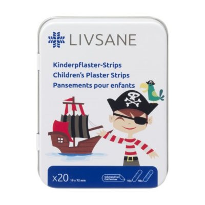 LIVSANE vaikiškos pleistro juostelės N20
