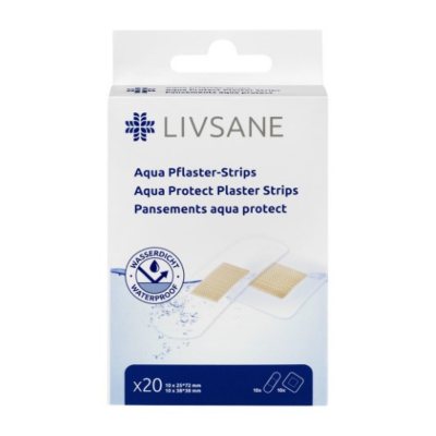 LIVSANE vandeniui atsparūs pleistrai N20