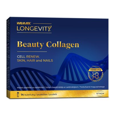 LONGEVIT Beauty Collagen Shots, 14 buteliukų