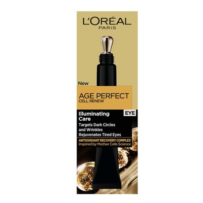 L′ORÉAL PARIS AGE PERFECT CELL RENEW, šviesinantis paakių kremas, 15 ml