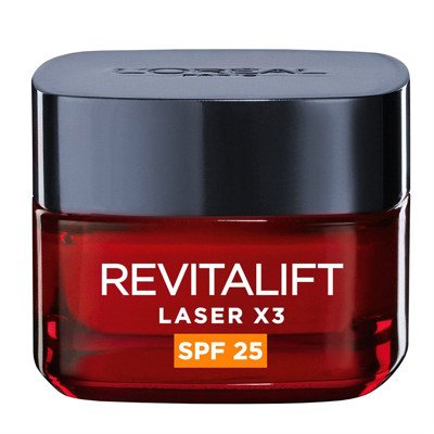 L′ORÉAL PARIS REVITALIFT LASER, dieninis veido kremas su SPF 25, 50 ml