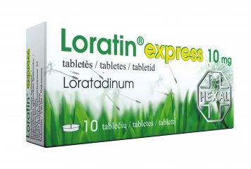 LORATIN Express 10 mg tabletės N10