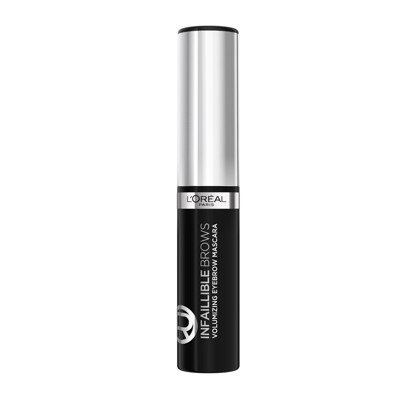 L'OREAL PARIS INFAILIBLE VOLUMIZING EYEBROW MASCARA, antakių tušas, 000 TRANSPARENT