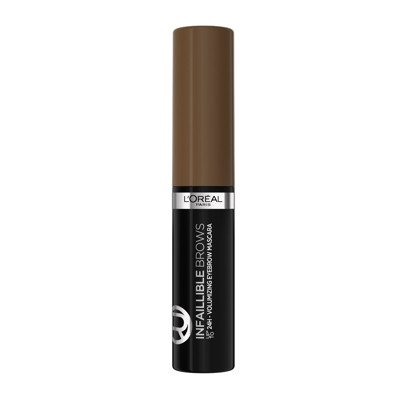 L'OREAL PARIS INFAILIBLE VOLUMIZING EYEBROW MASCARA, antakių tušas, 108 BRUNETTE