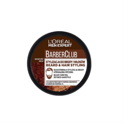 L'OREAL PARIS MEN EXPERT BARBER CLUB, barzdos formavimo kremas