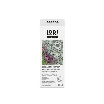 LORIherb su islandine kerpena ir čiobreliu, skystis, 100 ml