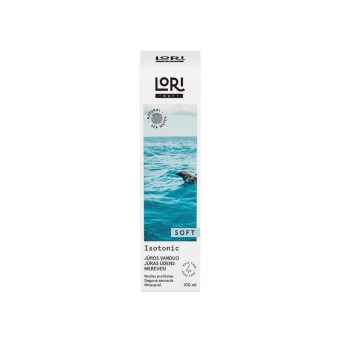 LORIMAR izotoninio jūros vandens tirpalo purškalas SOFT, 100 ml