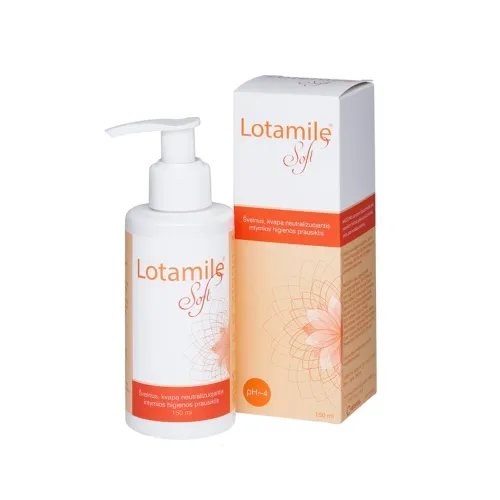 LOTAMILE intymios higienos prausiklis SOFT, 150 ml