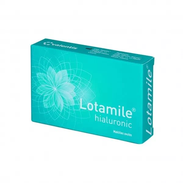 LOTAMILE makšties ovulės HIALURONIC, N5