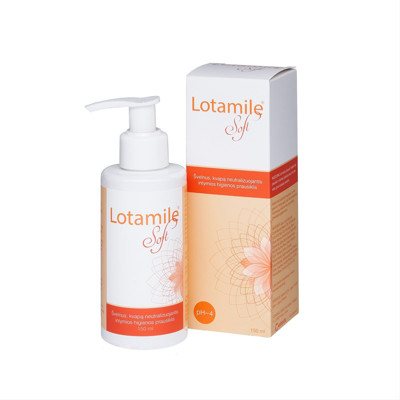 LOTAMILE SOFT, intymios higienos prausiklis moterims, 150 ml