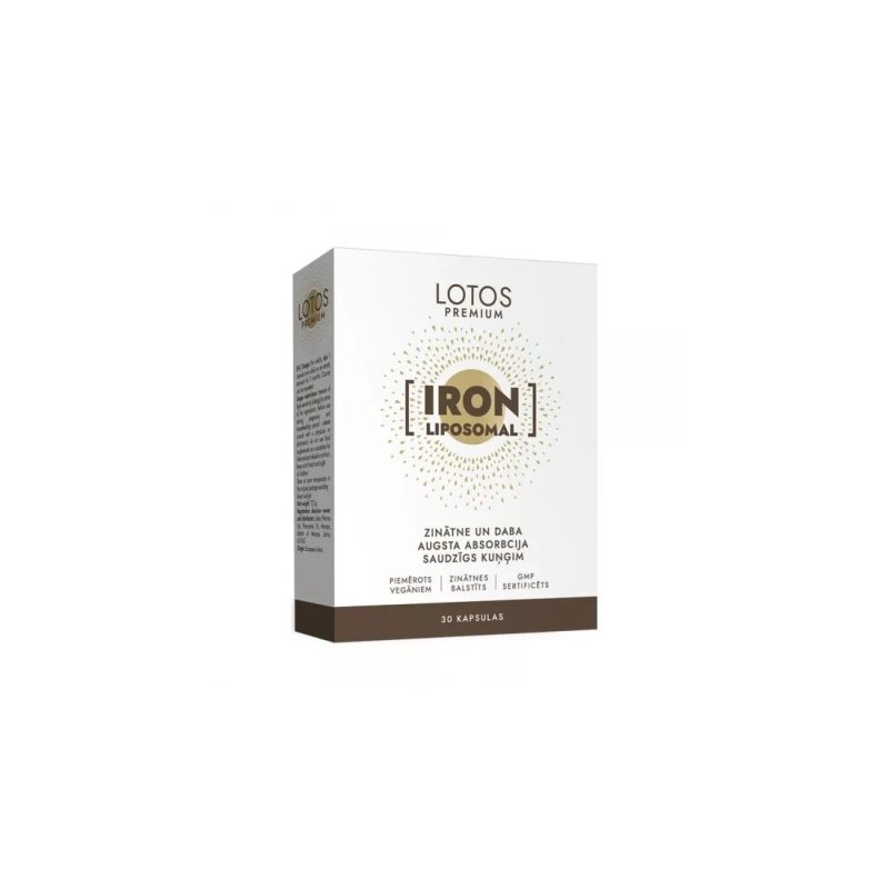 LOTOS PREMIUM Liposomal Iron kaps. N30