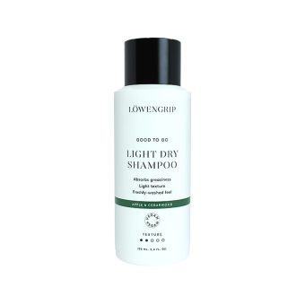 LOWENGRIP lengvas maitinamasis sausas šampūnas, obuolių ir kedro aromato, 100 ml