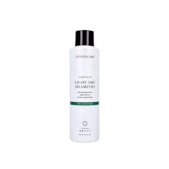 LOWENGRIP lengvas maitinamasis sausas šampūnas, obuolių ir kedro aromato, 250 ml