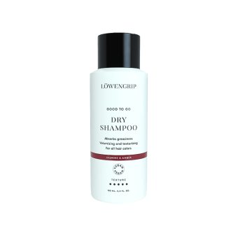LOWENGRIP maitinamasis sausas šampūnas GOOD TO GO, jazminų ir gintaro aromato, 100 ml