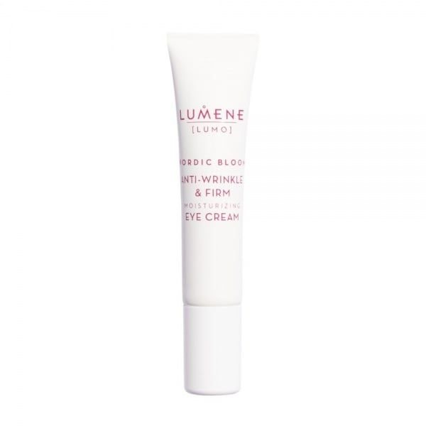 LUMENE drėkinamasis paakių kremas NORDIC BLOOM LUMO ANTI-WRINKLE & FIRM, 15 ml