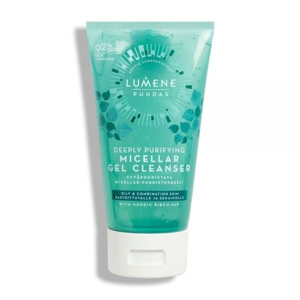 LUMENE micelinis valomasis veido gelis PUHDAS DEEPLY PURIFYING, 150 ml