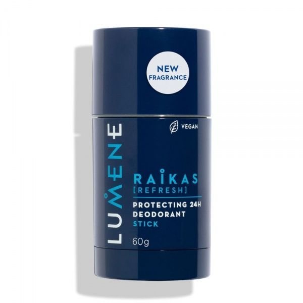 LUMENE pieštukinis dezodorantas vyrams RAIKAS REFRESH PROTECTING 24H, 60 g