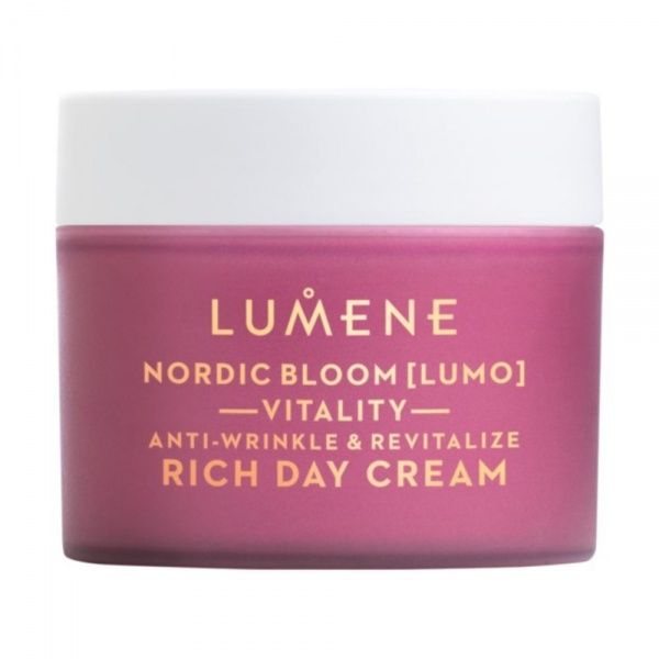 LUMENE veido kremas NORDIC BLOOM LUMO VITALITY ANTI-WRINKLE & REVITALIZE, 50 ml