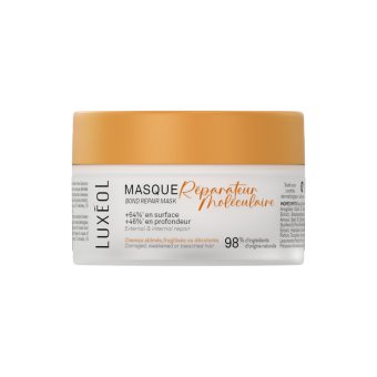 LUXEOL, atkuriamoji kaukė pažeistiems plaukams "Molecular Repair", 200 ml