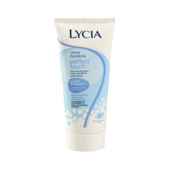 LYCIA plaukų šalinimo kremas pažastims ir bikini zonai, normaliai odai, 100 ml