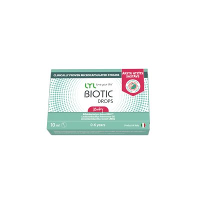 LYL Gerosios Bakterijos Vaikams, 10 ml