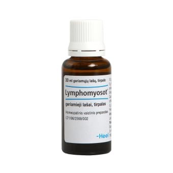 Lymphomyosot, ir aplikatorius su lašintuvu, geriamieji lašai, tirpalas, N1, 30 ml