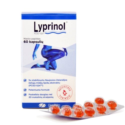 LYPRINOL®, 60 kapsulių