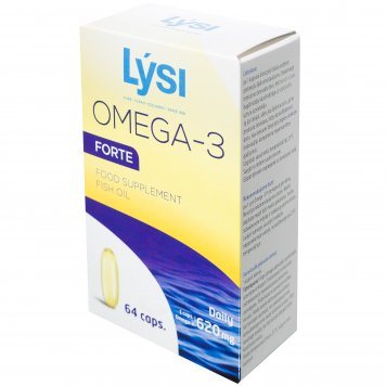 LYSI Omega-3 Forte kapsulės N64