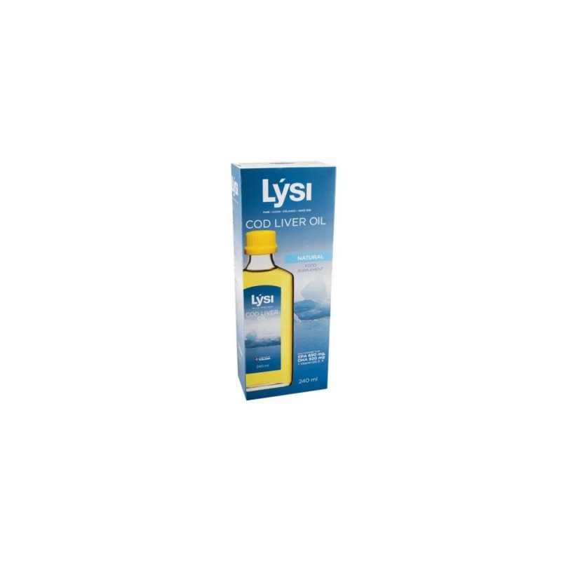 LYSI žuvų taukai (natūr.), 240 ml