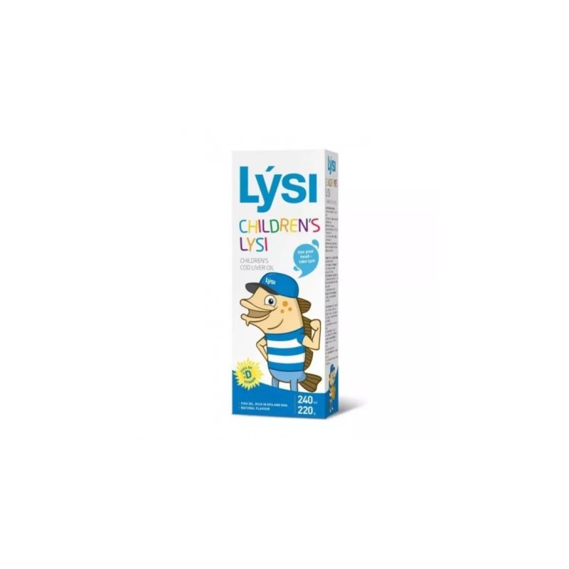 LYSI žuvų taukai vaikams, 240 ml