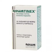 Lytinę ir šlapimo sistemas veikiantys vaistai ROWATINEX, 50 kaps.