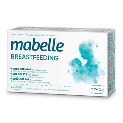MABELLE BREASTFEEDING, 30 kapsulių