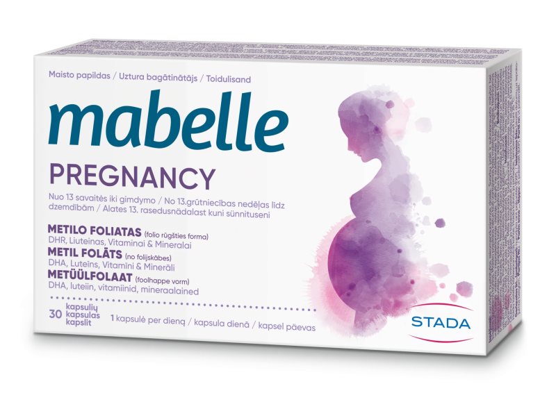 MABELLE Pregnancy kaps. N30