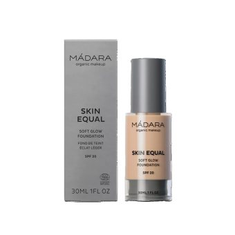 MADARA makiažo pagrindas SKIN EQUAL, SPF 15, IVORY, Nr. 20, 30 ml
