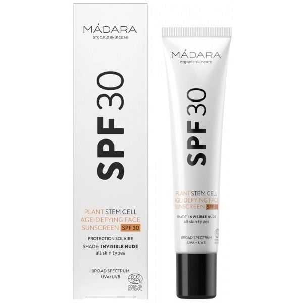 MADARA tonuojantis kremas nuo saulės, SPF30, 40 ml