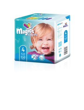 MAGICS FlexiDry Maxi 9- sauskelnės vaikams N31, 14 kg