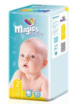 MAGICS FlexiDry Mini 4- sauskelnės vaikams N42, 8 kg