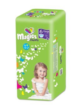 MAGICS FlexiDry XL 16- sauskelnės vaikams N23, 30 kg