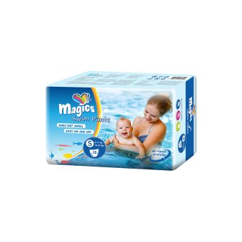 MAGICS Swimpants Small, 12 vnt., 12 vnt