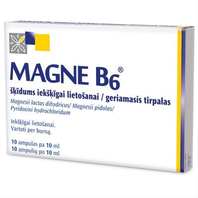 MAGNE B6, geriamasis tirpalas, N10