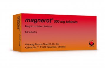 MAGNEROT 500 mg tabletės N50