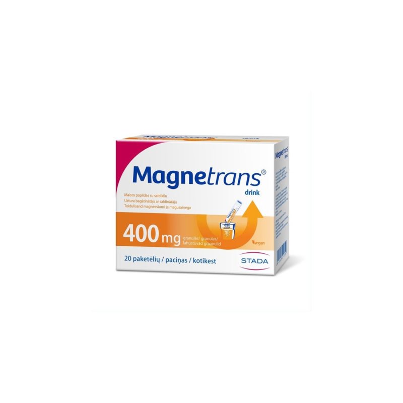 MAGNETRANS Drink 400mg gran. N20