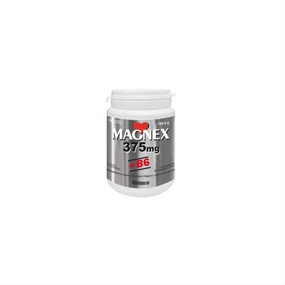 MAGNEX 375 mg + B6, 180 tablečių